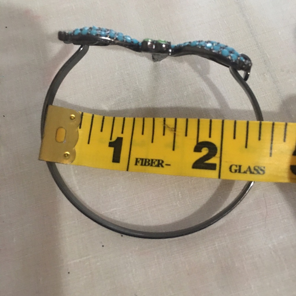 Butterfly Bangle Bracelet - Picture 6 of 8
